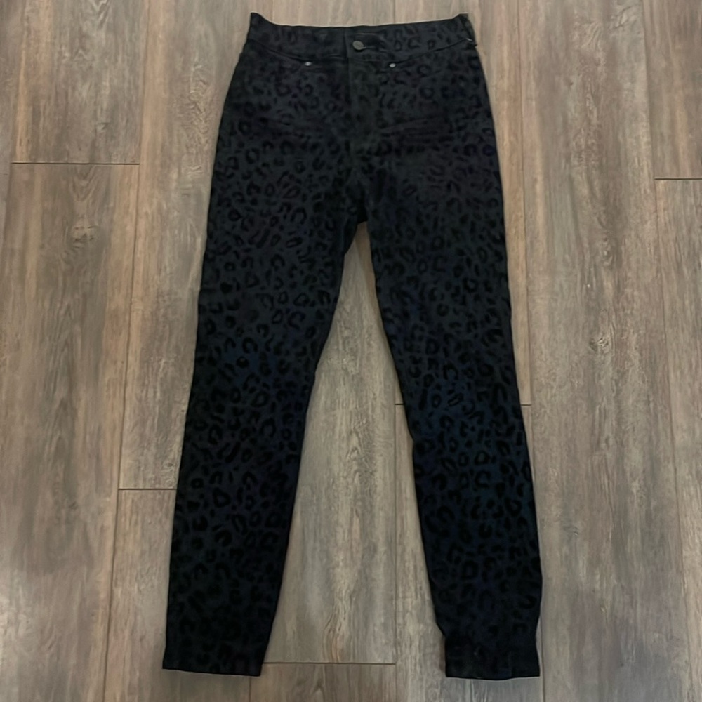 Express leopard pattern jeans - Picture 3 of 6